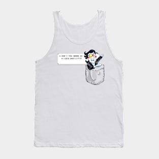 Pocket Spamton (For White or Lighter Clothes) Tank Top